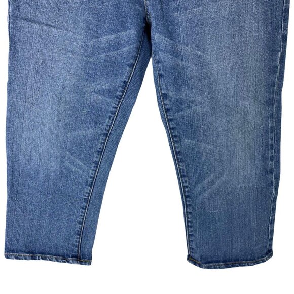 Paper Denim & Cloth Womens 31/12 Isabella Capri Jeans Medium Wash Denim Cropped - Picture 5 of 13